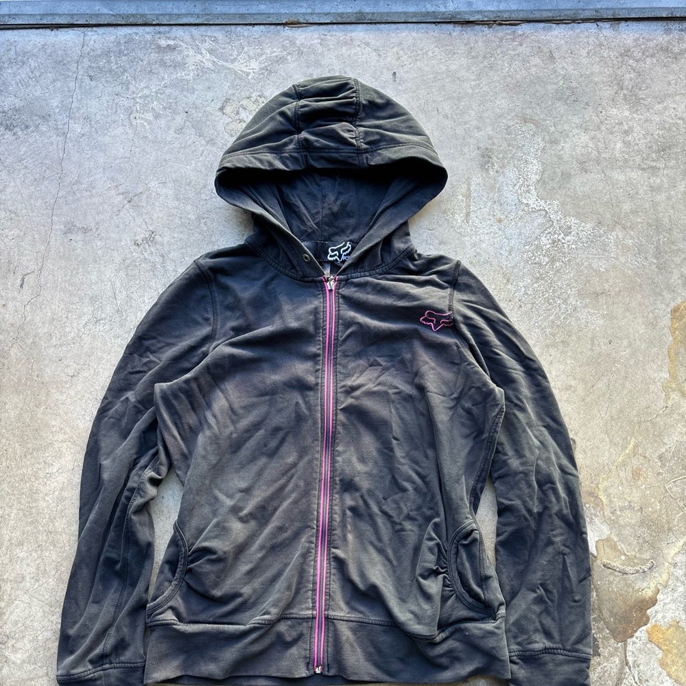 Fox Black Jacket‎ with Pink Accents